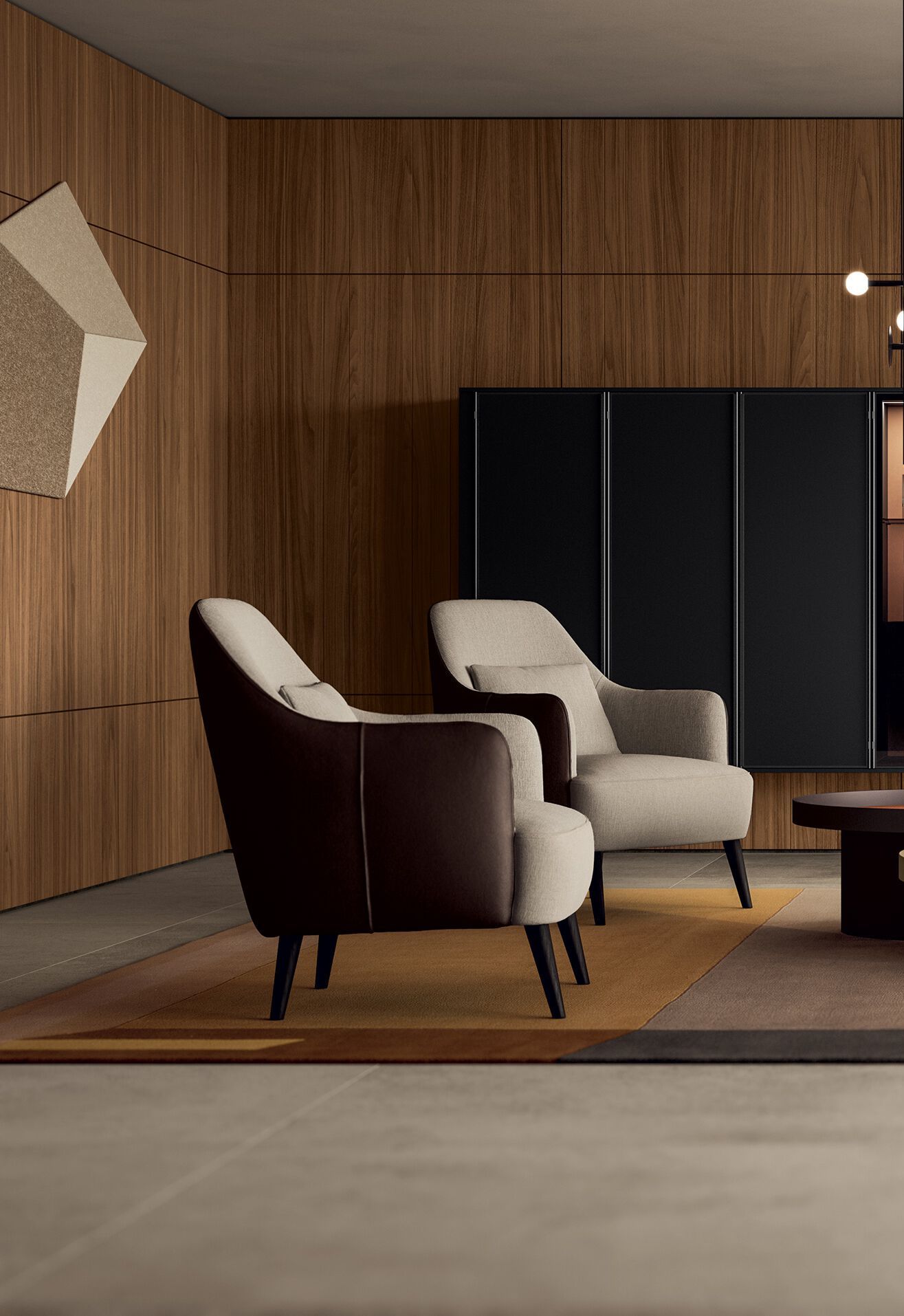 Тканевое кресло с подлокотниками Kico Living Complements ARCH-00062961 - Вид №2