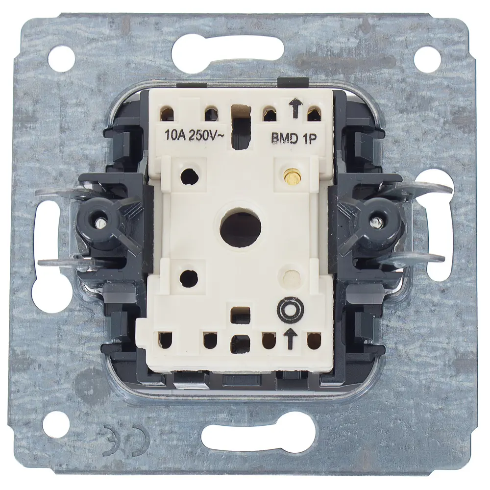 Выключатель встраиваемый Legrand Cariva 1 клавиша, цвет белый STLM-2133680 - Вид №3