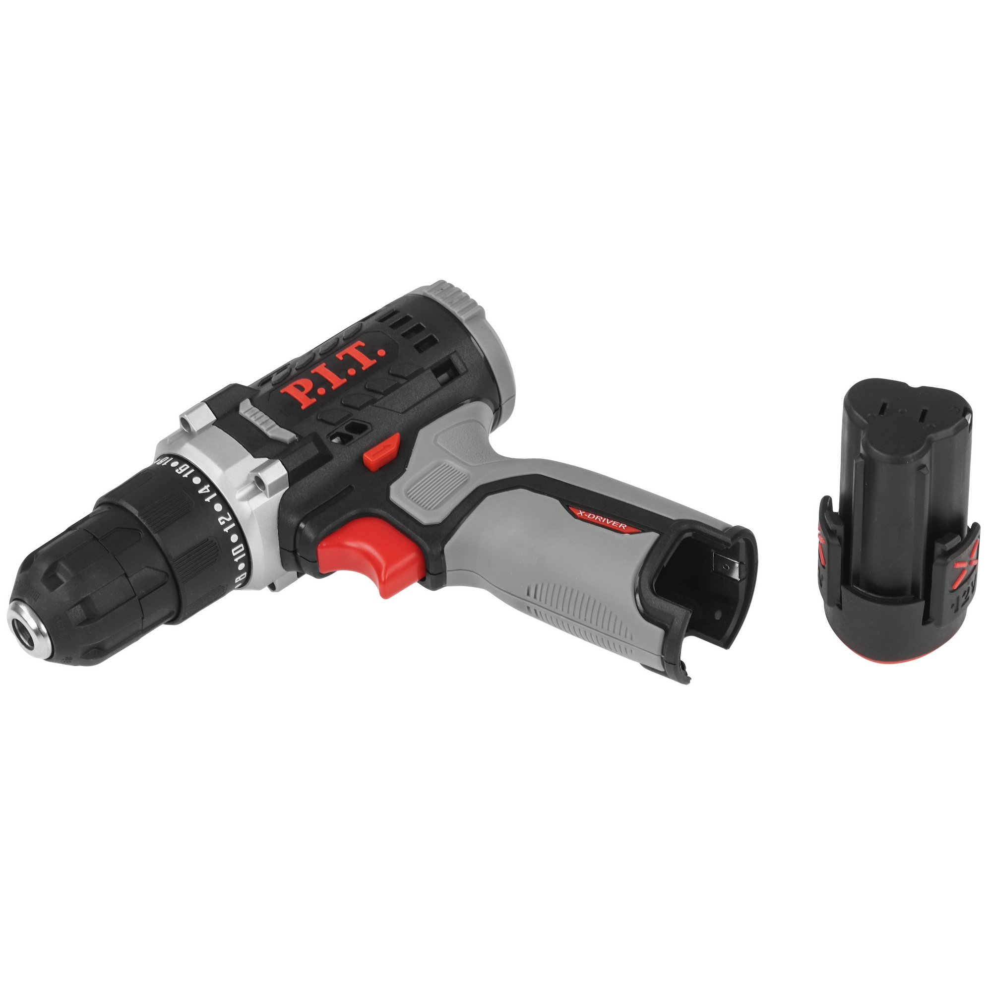 Дрель-шуруповерт PIT PBM12K-10A/1 X-DRIVER OnePower 12V 9086496 STDN-0149432 - Вид №5