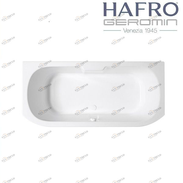 Ванна встраиваемая с гидромассажем DUO 170 см 2DUA1S4C Gruppo Geromin