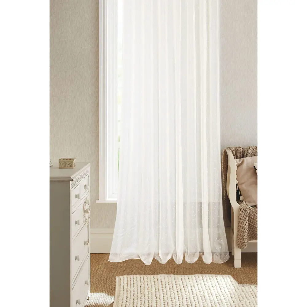 Тюль «Дождь» 1 п/м 300 см однотон цвет экрю GARDEN STLM-2106754 - Вид №2