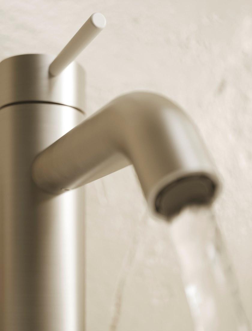 SDR CERAMICHE Смеситель для раковины на столешницу из нержавеющей стали с одним отверстием King Ki1 - Вид №1