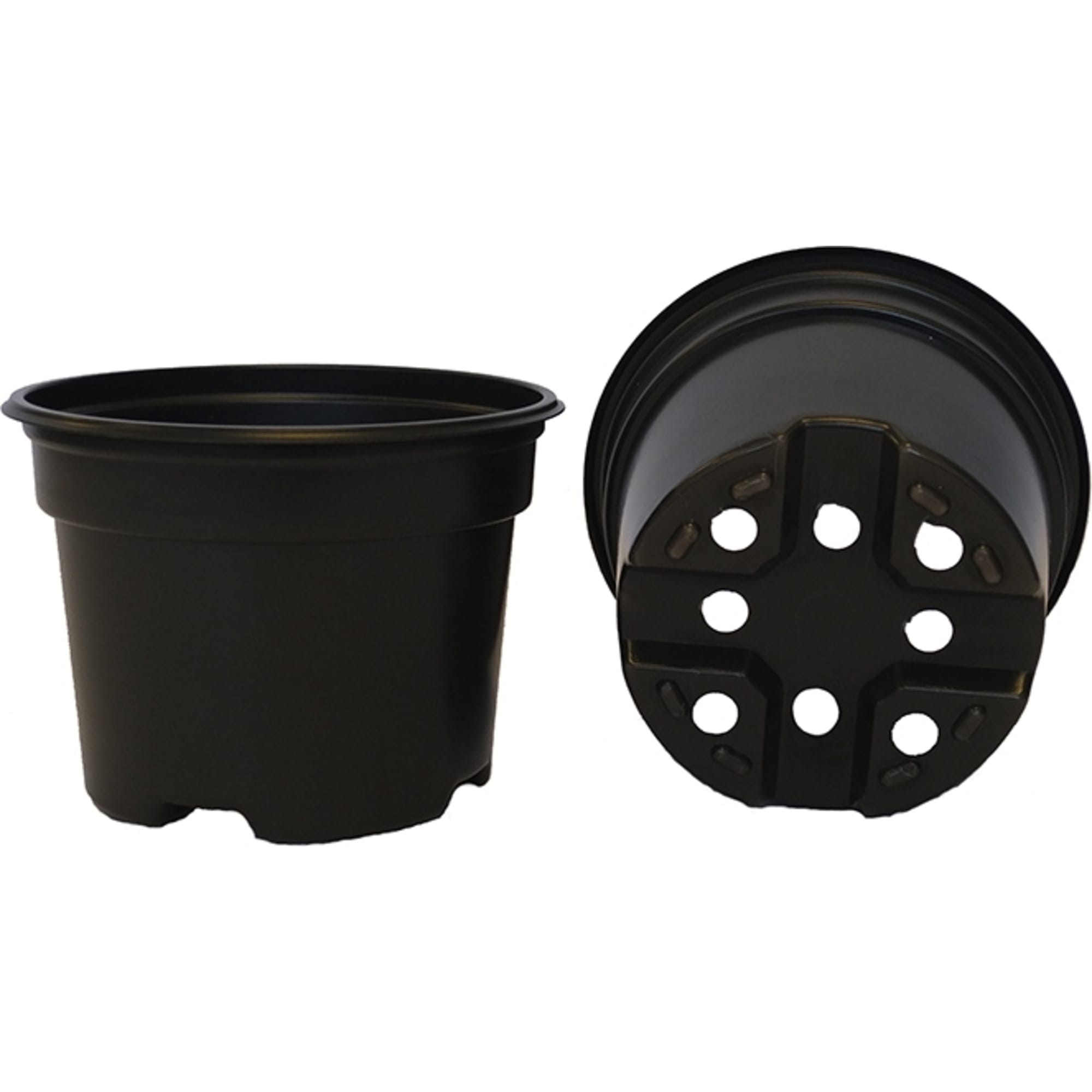 83327220 Горшок для рассады ø10 см, 0.46 л, пластик, черный Santreyd 