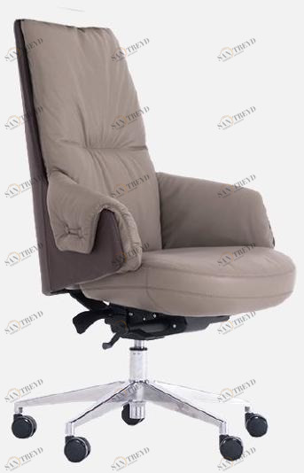 Grado Design Обтянутый кожей вращающийся офисный стул с подлокотниками Lord Lod-ch-05