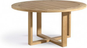 MNST101 Обеденный стол teak ⌀180см Manutti Siena