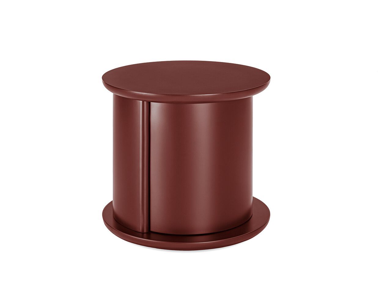 Деревянный круглый журнальный столик с отсеком для хранения Gallotti&Radice Hide &amp ARCH-00033631