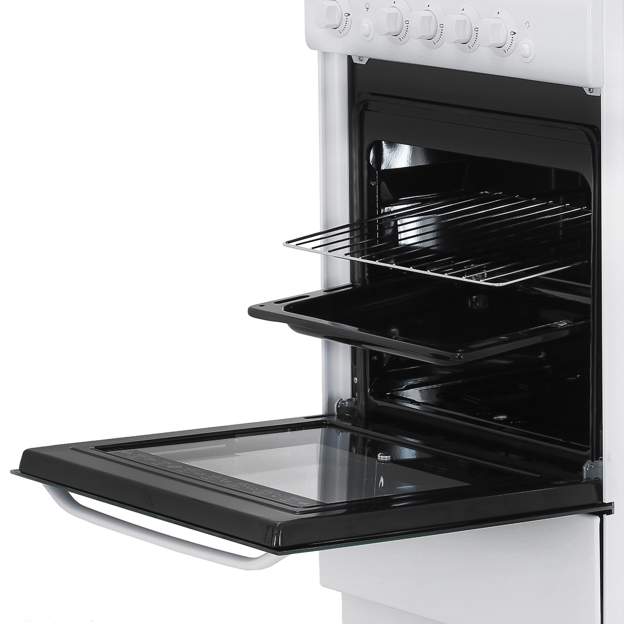 9000314 Газовая плита De Luxe 5040.56г (кр)-030 белый STDN-0113301 - Вид №5