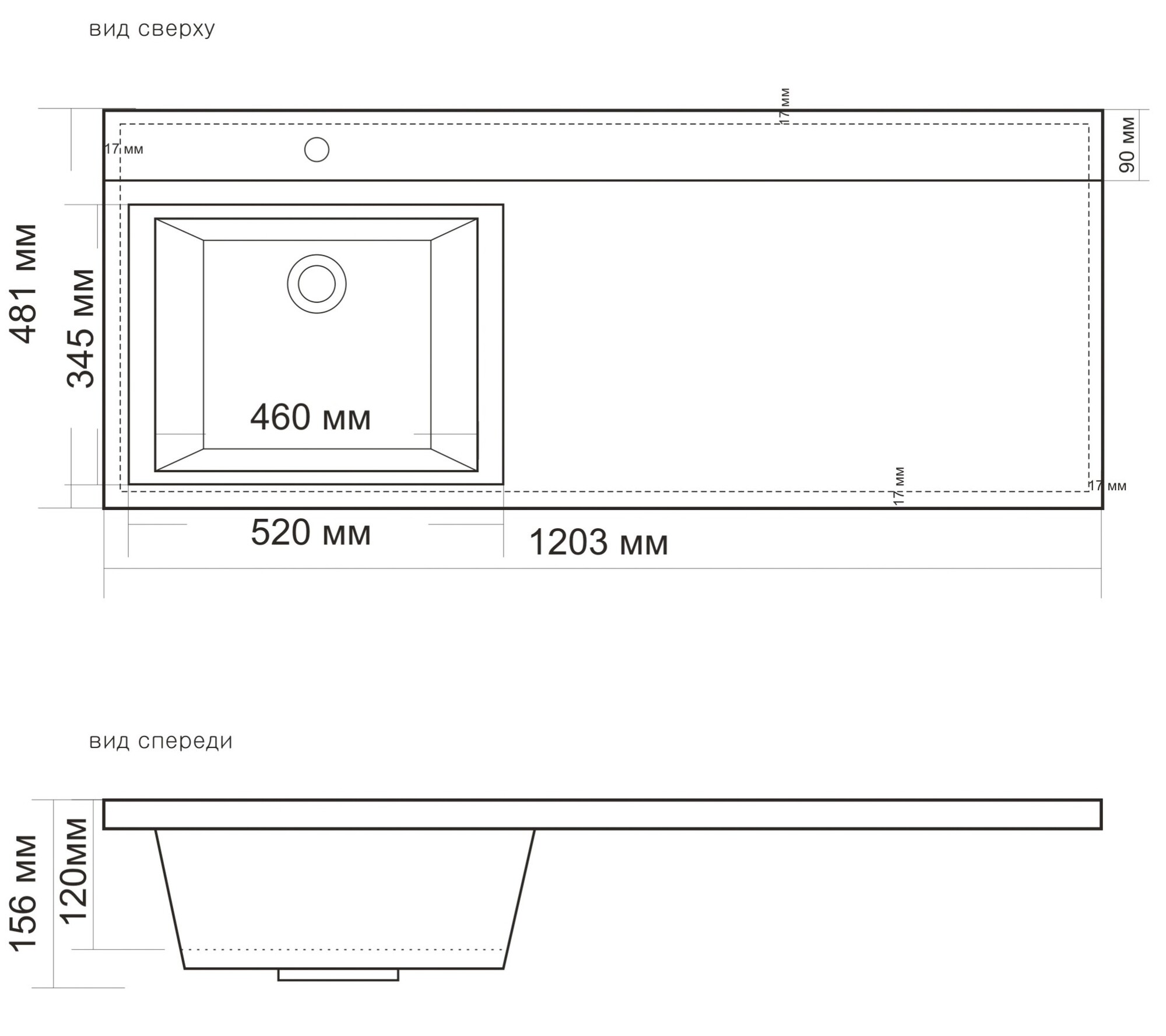 Мебель для ванной под стиральную машину BelBagno KRAFT-LVD-580/1200-2C-PIA-PG  - Вид №6