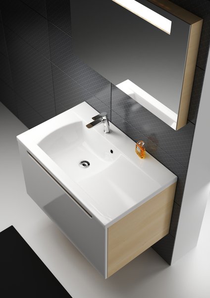 Зеркало CLASSIC 800 в белой рамке Ravak X000000354 - Вид №6