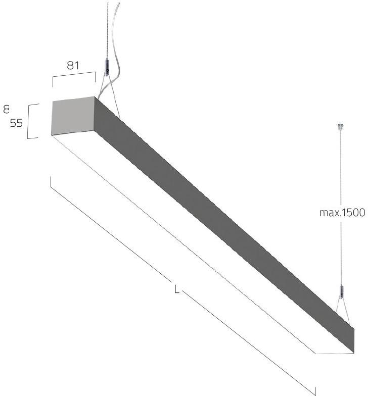 Lightnet Светодиодный подвесной светильник из алюминия Matric sun-id-1375844 - Вид №4