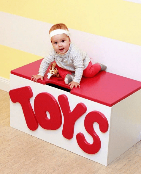 Ящик для игрушек "Задира Денни" МАНДАРИН ЧУДИКИ 178779 Розовый Santreyd  - Вид №4