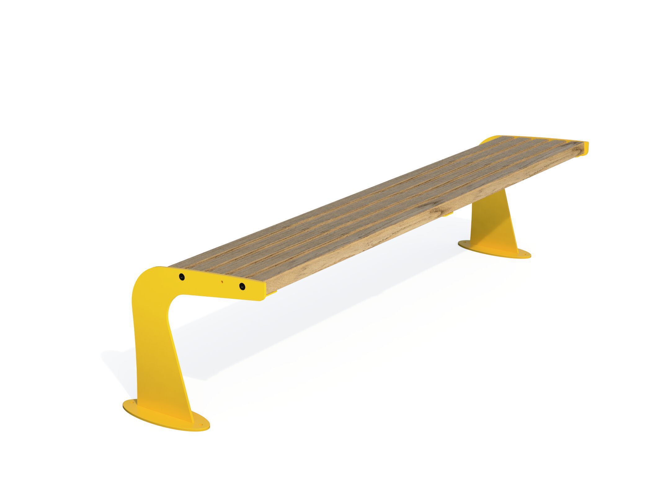 Скамья okumè без спинки Studio Città CENTER ARCH-00112879