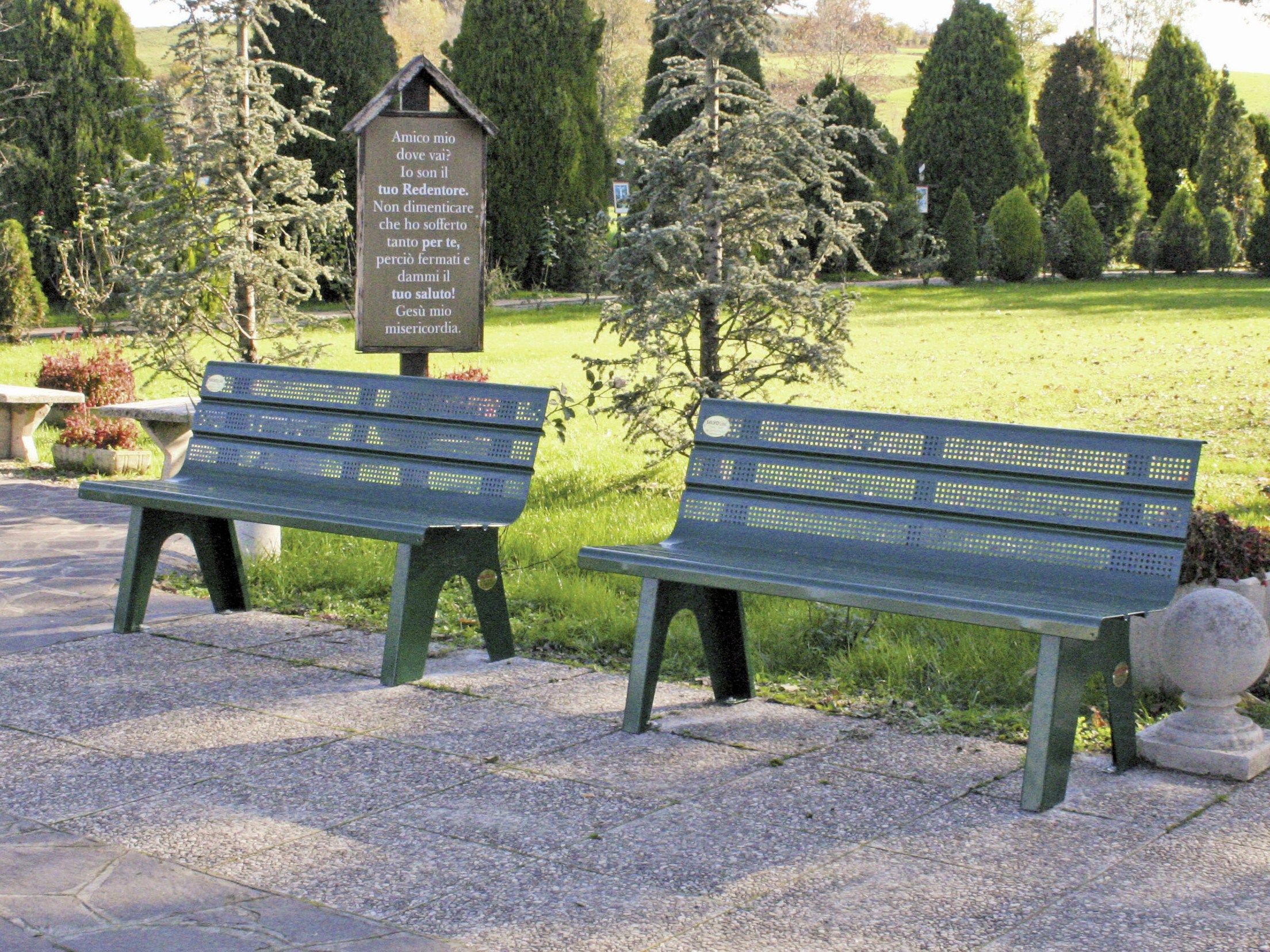 Стальная скамья SELVOLINA VALERIA ARCH-00148277 - Вид №2