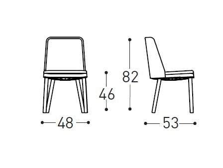 Алюминиевый садовый стул с порошковым покрытием Varaschin Эмма ARCH-00129943 - Вид №13