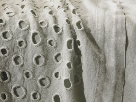 Вышитая простыня из льна Society Limonta OLS ARCH-00056408 - Вид №2