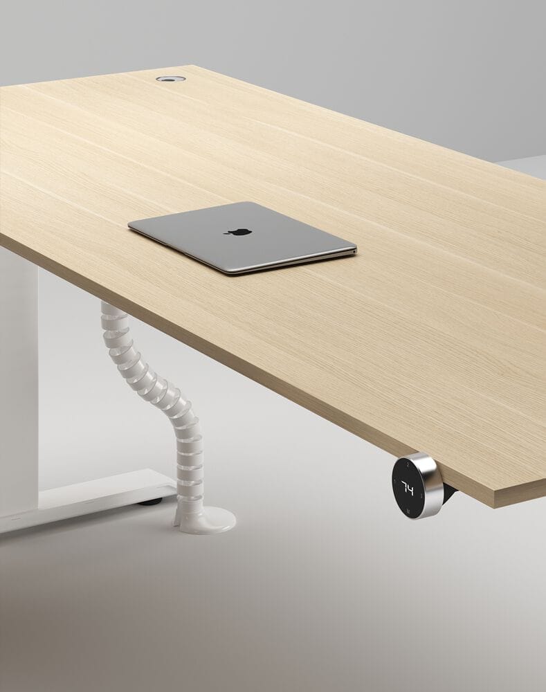 Деревянный регулируемый по высоте угловой стол с системой люверсов WORKSPACE MAX TRIPLE MOTOR ARCH-00114643 - Вид №1