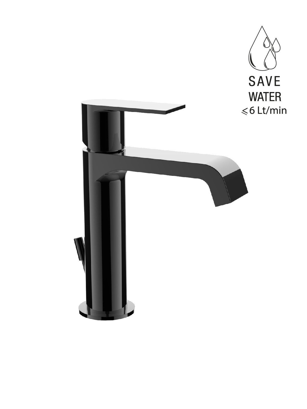 Однорычажный смеситель для раковины со сливом Rubinetterie Frattini Птолемей ARCH-00075842 - Вид №7