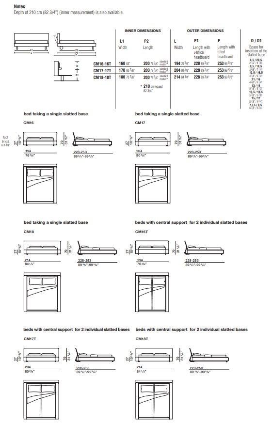 Molteni & C. Двуспальная кровать с регулируемым изголовьем sun-id-1450001 - Вид №4