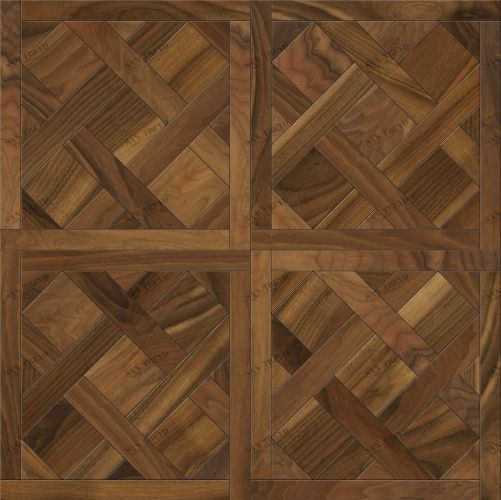 Модульный паркет Da Vinci Инженерный модульный паркет из ореха Астор Орех Европейский (Грецкий) Натур (Гладкая) 530х530 мм 2600600122