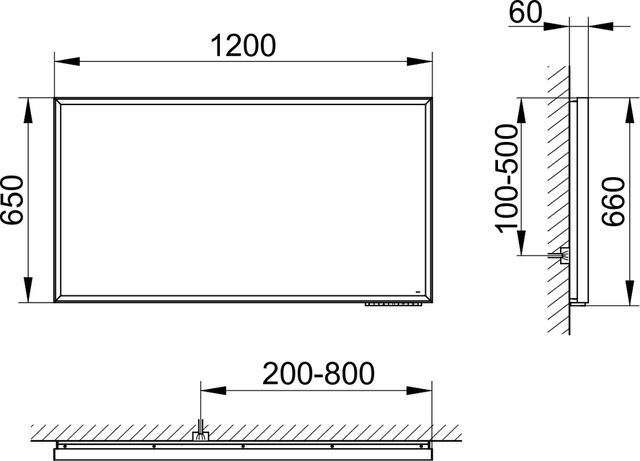 14597172000 Зеркало с подсветкой KEUCO Royal Lumos - Вид №10