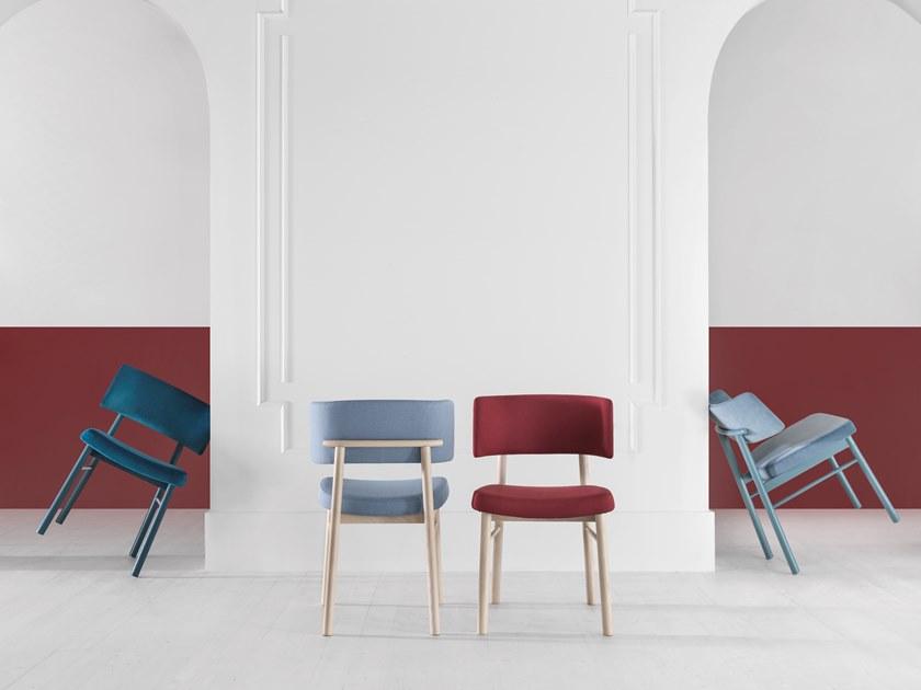 TrabA' Стул с открытой спинкой, обитый тканью Marlen 0151-le-im- marlen - Вид №3