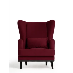 91368371 Кресло Диван не мебель Оскар Max 75x90x85 см велюр цвет красный STLM-1392790