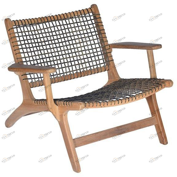 cbdesign Садовое кресло из тика и синтетики Vienna Tj 342b