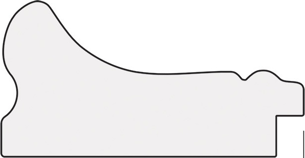 BY 7175 Зеркало в багетной раме - хамелеон 88 mm EVOFORM Octagon - Вид №4