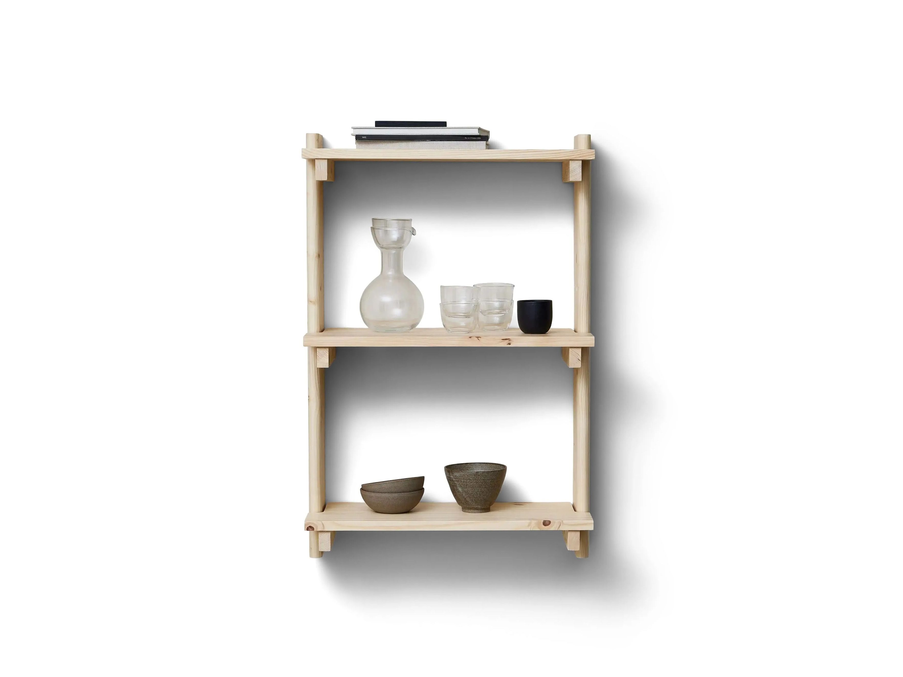 Деревянный подвесной книжный шкаф Form & Refine Beam ARCH-00091158