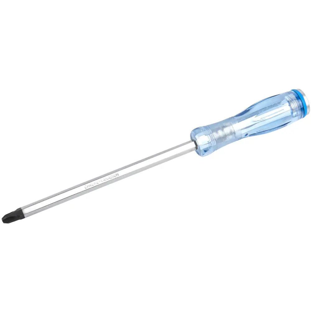 Ударная крестовая отвертка Elitech PH4x200 мм с магнитным наконечником 89407151 STLM-1571182