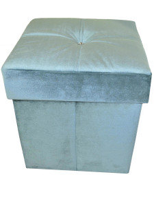 90822338 Пуф Xf-14 38x38x38 см цвет голубой STLM-0398092 OCTOBER HOME