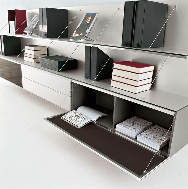 B&B Italia Модульная оборудованная стенка с подставкой под телевизор Pab sun-id-1512474 - Вид №20