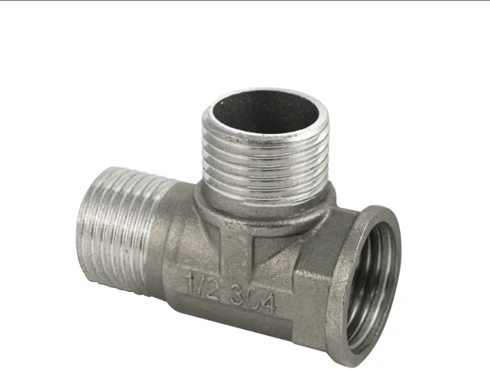 91716311 Тройник MAK 488 1/2"x1/2"x1/2" ВР-НР нержавеющая сталь STLM-0802825