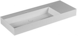 ELLP12246RQM Подвесная раковина настенная прямоугольная Azzurra Ceramica Elegance белая