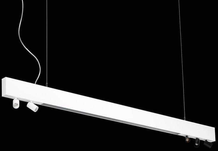 LUNOO Алюминиевый линейный осветительный профиль для точечных светильников для светодиодных модулей sun-id-1468973 - Вид №1