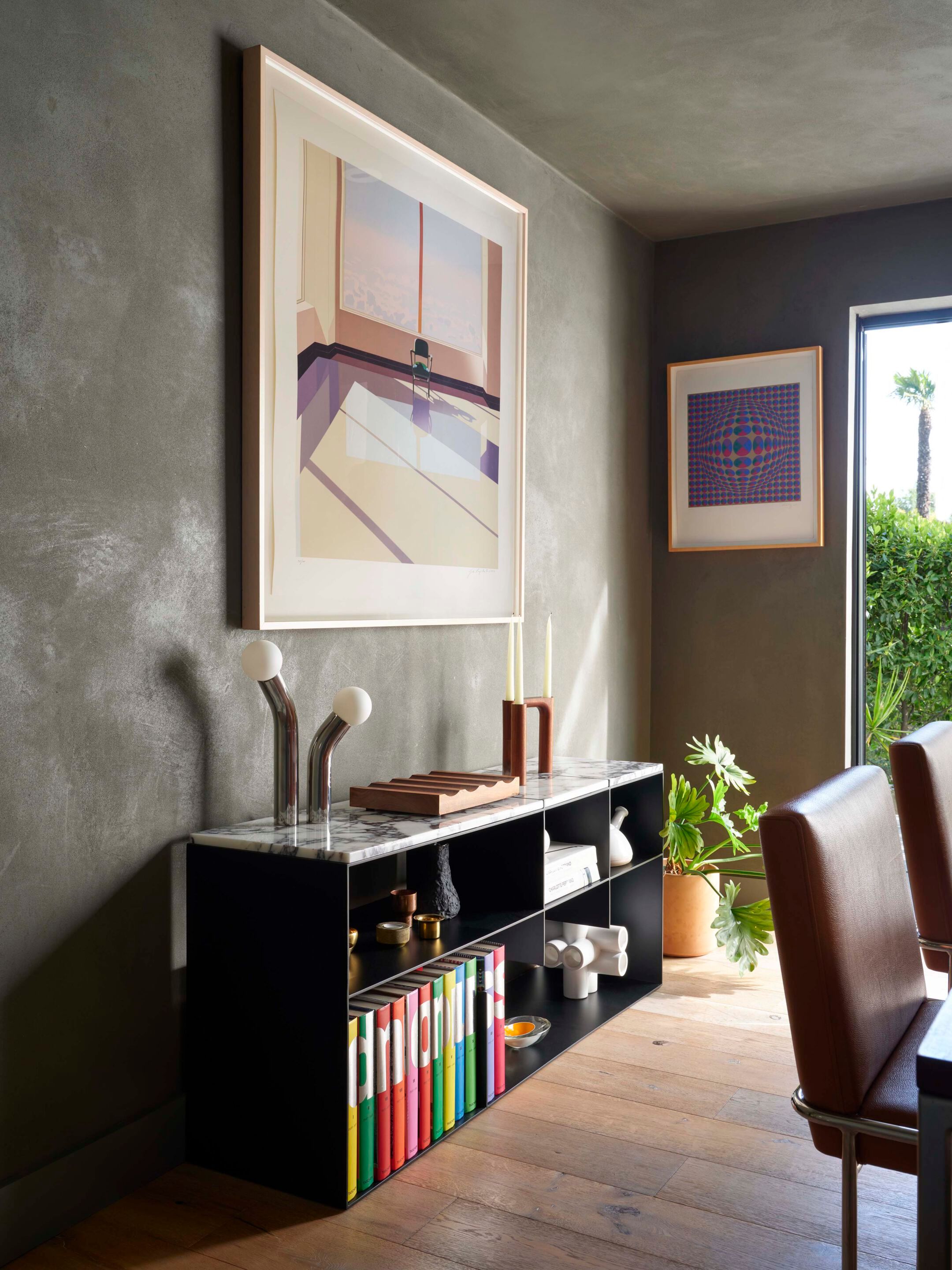 Отдельно стоящий книжный шкаф из металла и дерева Phase Design ARCH-00049577 - Вид №4