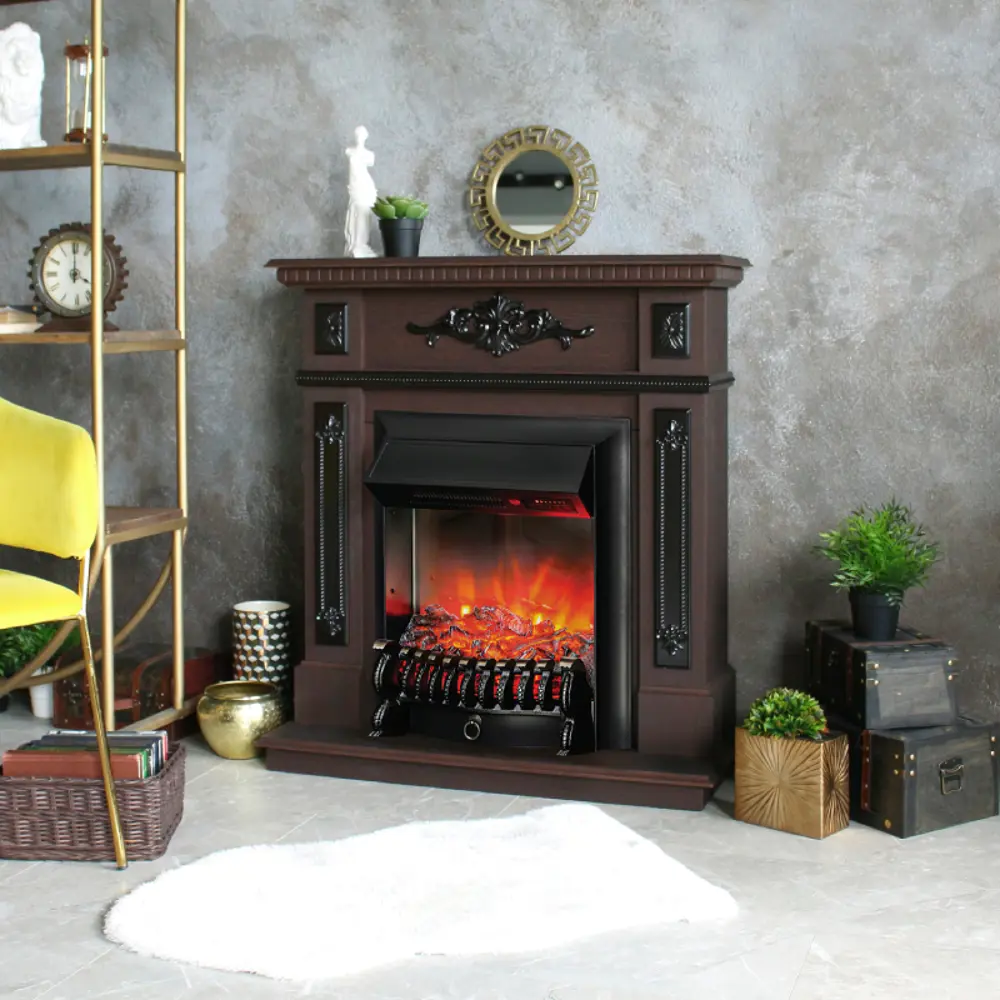 REALFLAME Каминокомплект Lilian с порталом Fobos для классической гостиной 18831911 STLM-1401296 - Вид №5