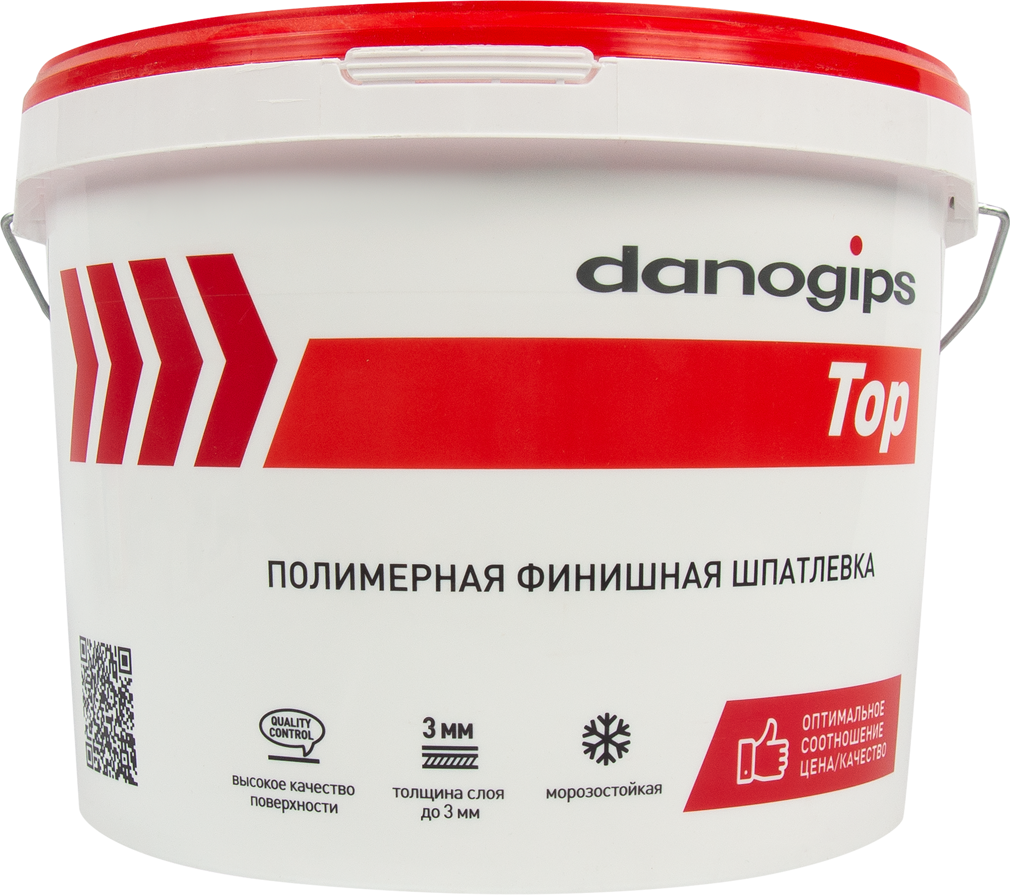 82537859 Шпаклевка готовая финишная Dano Top 16,5 кг Top5 STLM-0029235 DANOGIPS