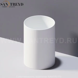 Agape GEMMA Контейнер 9 см белый ACOM254LZ