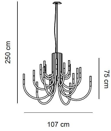 Alma light Люстра из железа Thepalm 5190/18 - Вид №4