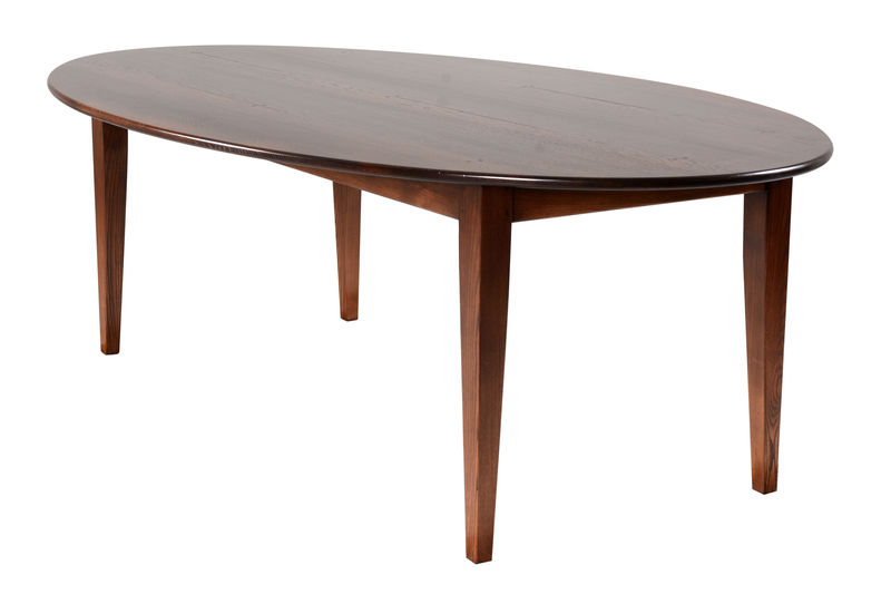 HT109A Овальный обеденный стол ijlbrown  - Вид №1