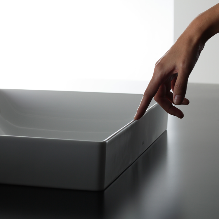 L4716RE#XW Накладная раковина консольная прямоугольная TOTO  - Вид №3