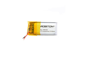 15949037 Аккумулятор LP401225 3.7В 90mAh PK1 14062 Robiton