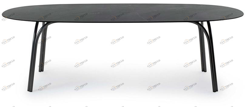 Desalto Овальный керамический стол sun-id-1448225