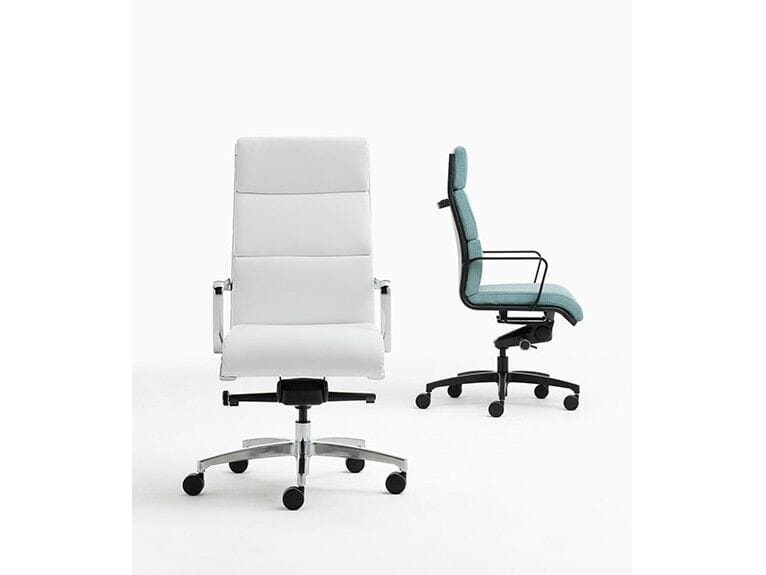 5-спицевое вращающееся офисное кресло с высокой спинкой Nahu Aalborg Soft ARCH-00011312