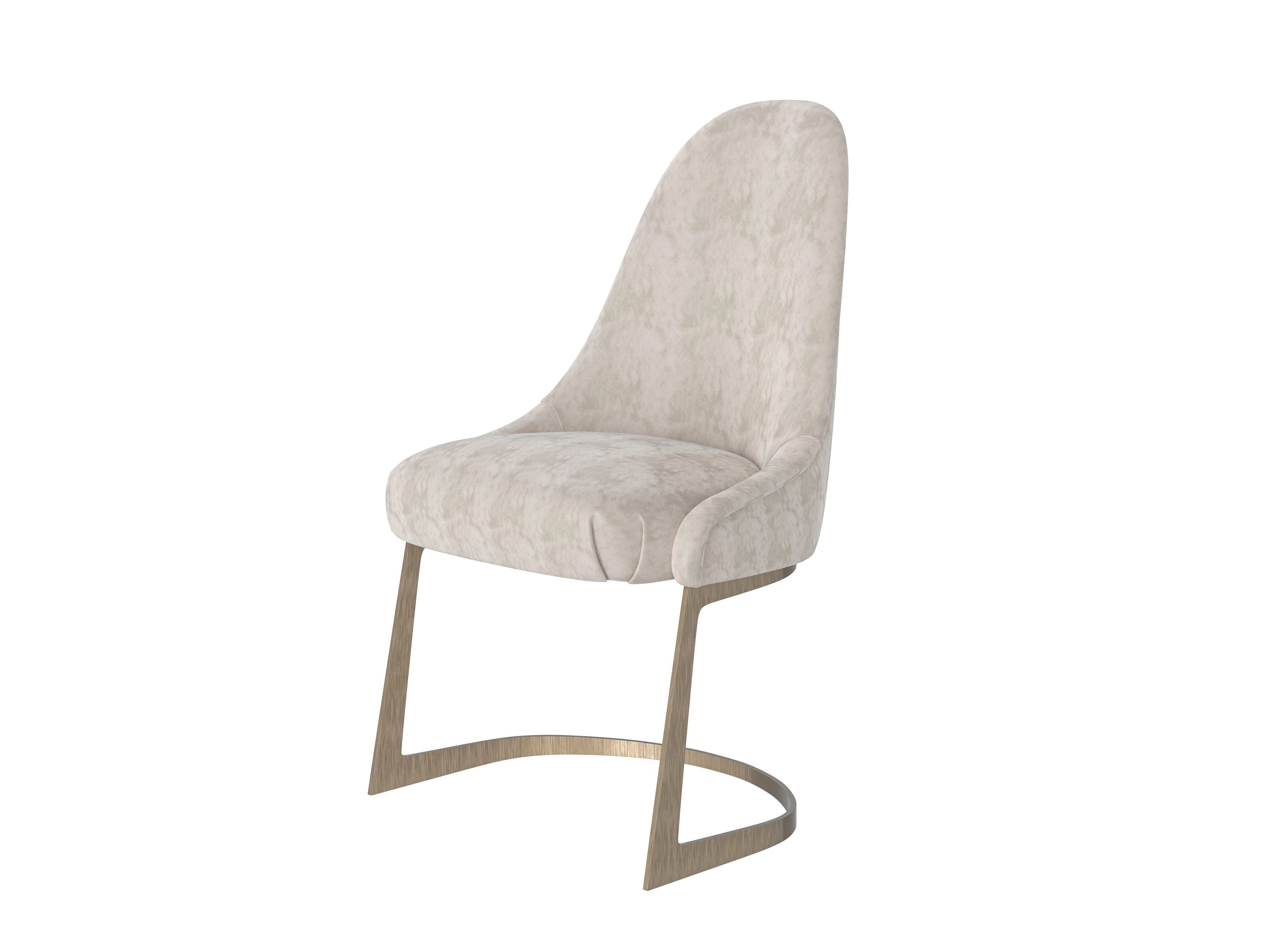 Бархатный мягкий стул Modenese Luxury Interiors CLASSY ARCH-00126967 - Вид №1