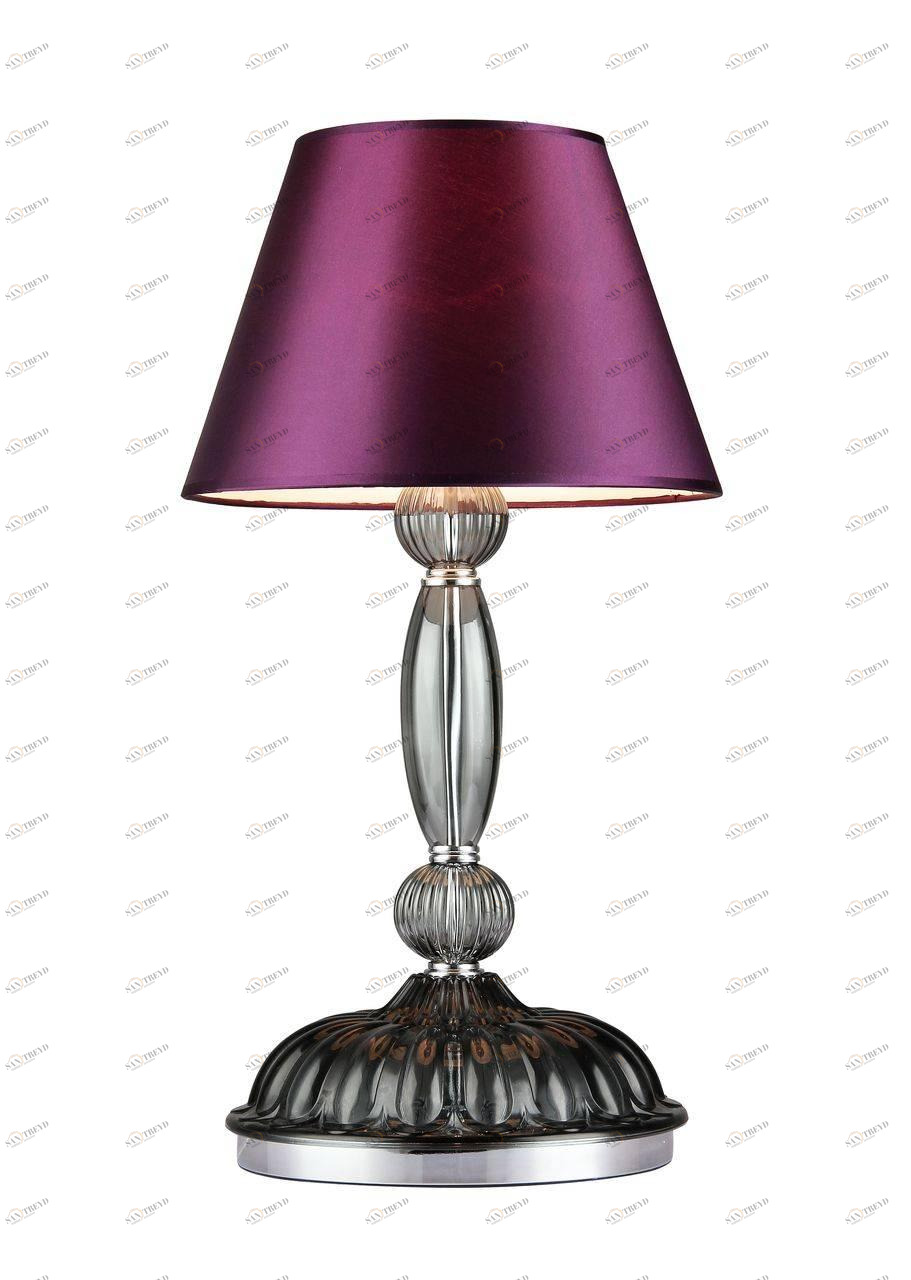 Настольная лампа ST Luce Giliegio SL638.044.01 ST LUCE ИНТЕРЬЕРНЫЕ 080071 Прозрачный;фиолетовый 
