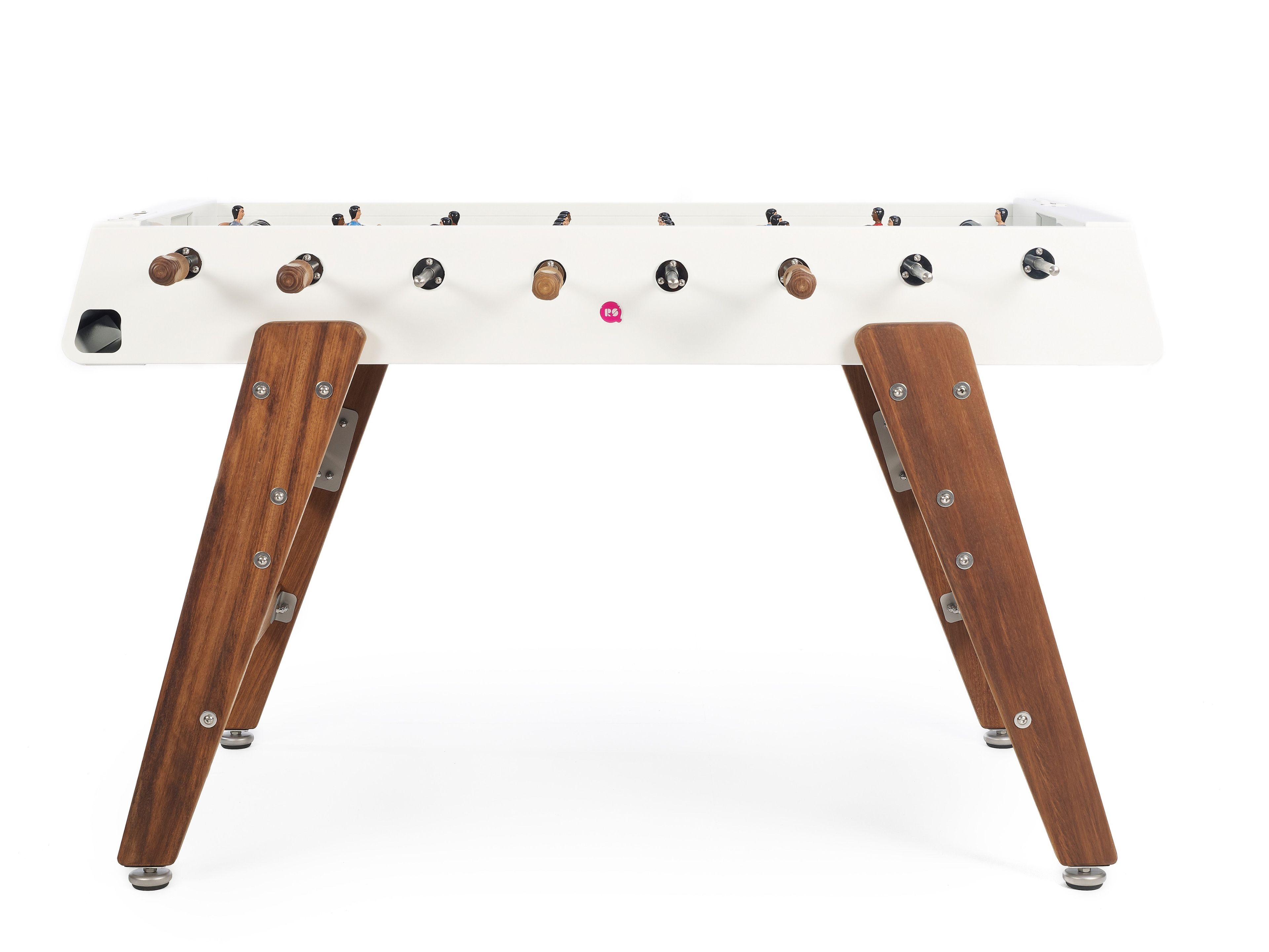 Прямоугольный стальной кальциобалилья и ножки из Ироко RS Barcelona RS3 WOOD ARCH-00003959 - Вид №3