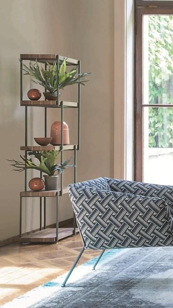 Bonaldo Открытый двухсторонний деревянный стеллаж sun-id-1489649 - Вид №2