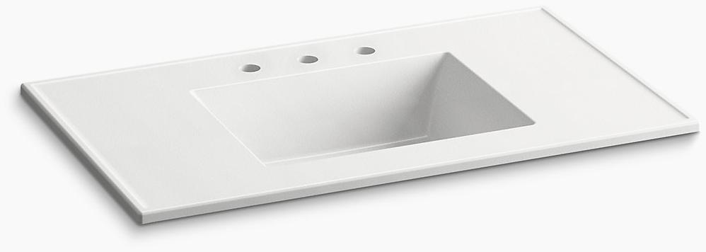 K-2781-8-G81 Накладная раковина на столешницу  прямоугольная Kohler 